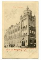 Königsberg (Pr.), Stadtkreis Königsberg Poststraße Königsberg (Pr.), Neues Postgebäude Кёнигсберг (Пр.), новое почтовое здание