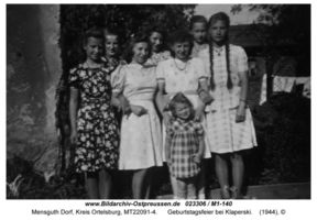 Mensguth Dorf, Kreis Ortelsburg 
