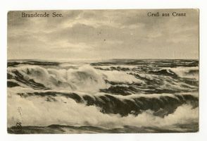 Cranz Kr. Samland, Ort, Kreis Samland Cranz Kr. Samland, Brandende See 