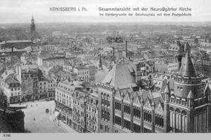 Königsberg (Pr.), Stadtkreis Königsberg Fritz-Tschierse-Platz (fr. Gesekusplatz)