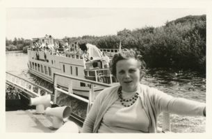 Oberländischer Kanal, Geneigte Ebene bei Buchwalde, Begegnung von 2 Schiffen Оберландский канал, наклонная плоскость у Бухвальде, встреча двух судов