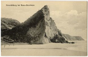 Groß Dirschkeim, Kreis Samland Groß Dirschkeim, Galgenberg, Dünenbildung Гросс-Диршкайм, Висельная гора, дюнные образования