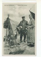  Kurische Nehrung (??), Fischer Netze leerend Куршская коса (??), рыбаки вытряхивают сети