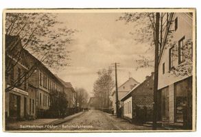 Wehrkirchen, Ort, Kreis Goldap Szittkehmen, Bahnhofstraße Зитткемен, Банхофштрассе