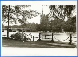 Königsberg (Pr.), Stadtkreis Königsberg Königsberg (Pr.),  Schlossteich mit Brücke IV Königsberg, Schloßteichbrücke