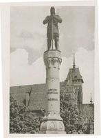 Marienburg, Westpr., Kreis Marienburg Marienburg i. Westpr., Schloß mit Abstimmungsdenkmal Marienburg, Abstimmungsdenkmal