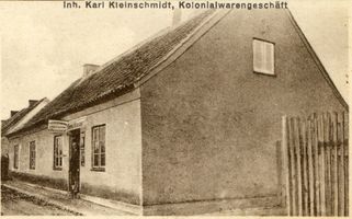 Neu Braunschweig, Kreis Goldap Neu Braunschweig, Kolonialwarengeschäft Karl Kleinschmidt 