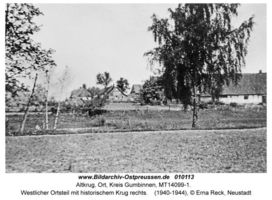 Altkrug, Ort, Kreis Gumbinnen  