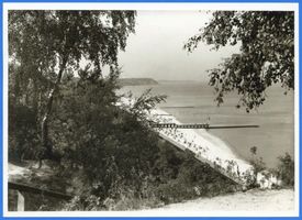 Rauschen Kr. Samland, Kreis Samland Rauschen Kr. Samland, Blick von der Venusspitze XVII Rauschen, Strand