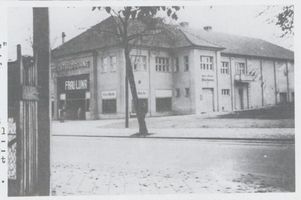 Königsberg (Pr.), Stadtkreis Königsberg Brandenburger Straße Königsberg, Ponarth Brandenburger Straße,  Gloria -Lichtspiele  und die Lichtspielbühne Königsberg, Stadtteil Ponarth