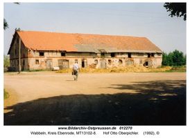 Wabbeln Kr. Ebenrode, Kreis Ebenrode  