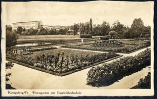 Königsberg (Pr.), Stadtkreis Königsberg Königsberg, Rosengarten mit Handelshochschule Königsberg, Schulen