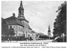 Tilsit, Stadt, Stadtkreis Tilsit Deutsche Straße