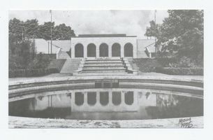 Königsberg (Pr.), Stadtkreis Königsberg Königsberg, Kaskaden am Schloßteich XXVI Königsberg, Schloßteich