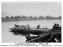 Tawellenbruch, Ort und Forstamt, Kreis Elchniederung 