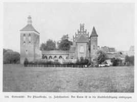 Liebemühl, Kreis Osterode Liebemühl, ev. Pfarrkirche, 14. Jahrhundert 