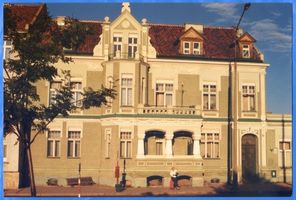 Allenstein, Stadtkreis Allenstein Bahnhofstraße Allenstein, Bahnhofstraße, Kopernikushaus 