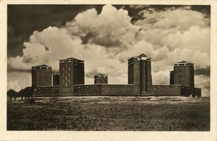 Hohenstein Kr. Osterode, Stadt, Kreis Osterode Hohenstein i. Ostpr., Reichsehrenmal Tannenberg Gesamtansicht VIII Hohenstein, Tannenberg-Nationaldenkmal