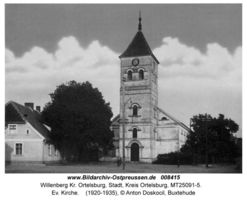 Willenberg Kr. Ortelsburg, Stadt, Kreis Ortelsburg 