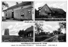 Labuch, Ort, Kreis Rößel  