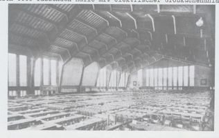 Königsberg (Pr.), Stadtkreis Königsberg Königsberg, die KdF-Festhalle, Innenraum 