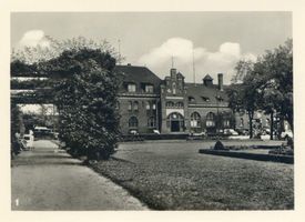 Marienwerder, Stadt, Kreis Marienwerder Marienwerder, Bahnhof und neue Anlagen II 