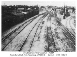 Rastenburg, Stadt, Kreis Rastenburg Bahnhofstraße