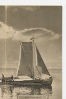 Nidden, Kreis Memel Nidden, Fischerboot 