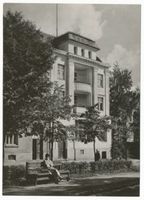 Rastenburg, Stadt, Kreis Rastenburg Adolf-Hitler-Platz Rastenburg, Wilhelmplatz, Ehemalige Volksbank Растенбург, площадь Вильгельма, бывший народный банк