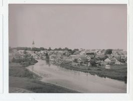  Memelgebiet, unbekanntes Dorf am Fluss Мемельский край, неизвестная деревня у реки