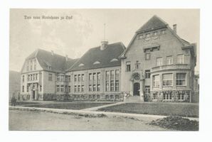 Lyck, Stadt, Kreis Lyck Lyck, Das neu Kreishaus zu Lyck 