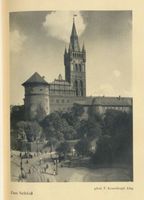 Königsberg (Pr.), Stadtkreis Königsberg Königsberg , Schloß, Südseite Кёнигсберг, замок, южная сторона
