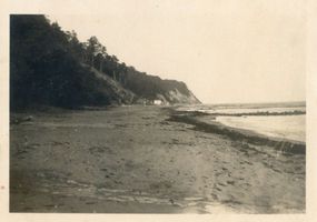 Georgenswalde, Kreis Samland Georgenswalde, Badestrand zwischen Gausupschlucht und Götterblick Samländische Steilküste