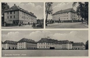 Lötzen, Stadt, Kreis Lötzen Lötzen, Steinmetz-Kasernen 