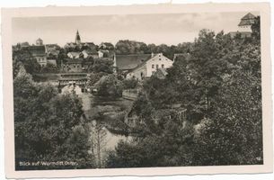 Wormditt, Kreis Braunsberg Wormditt, Partie an der Drewenz II Вормдитт, у реки Древенц, II
