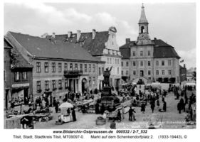Tilsit, Stadt, Stadtkreis Tilsit Schenkendorfplatz