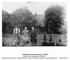 Wittken, Ort, Kreis Elchniederung 