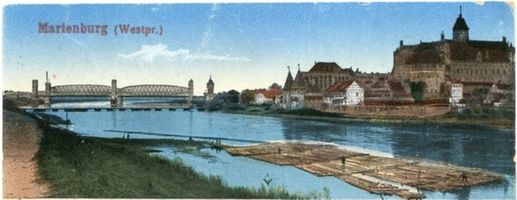 Marienburg, Westpr., Kreis Marienburg Marienburg, Westpr., Panorama Marienburg, Schloß