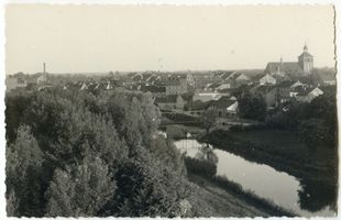 Bartenstein, Kreis Bartenstein Bartenstein, Ortsansicht III Бартенштайн, вид посёлка, III
