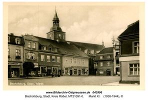 Bischofsburg, Stadt, Kreis Rößel 