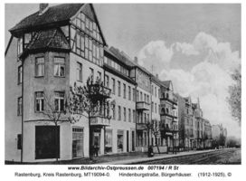 Rastenburg, Stadt, Kreis Rastenburg Hindenburgstraße