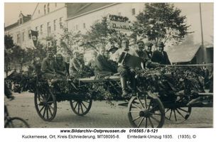 Kuckerneese, Ort, Kreis Elchniederung Am Markt