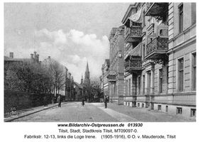 Tilsit, Stadt, Stadtkreis Tilsit Fabrikstraße 12-13