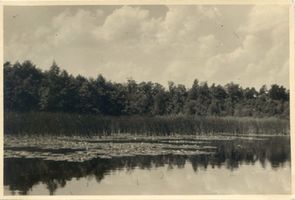 Kirsaiten, Kreis Angerburg Kirsaiten, See bei der Insel 