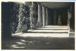 Beinuhnen, Kreis Angerapp Beynuhnen, Schloss, Wandelhalle Kleinbeinuhnen, Schloß