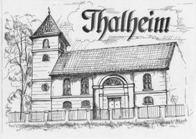 Thalheim, Kreis Neidenburg Thalheim, Kirche Тальхайм, церковь