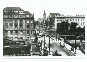 Königsberg (Pr.), Stadtkreis Königsberg Kneiph. Langgasse Königsberg, Kneiphöfsche Langgasse Кёнигсберг, Кнайпхофская Ланггассе