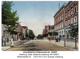 Insterburg, Stadt, Stadtkreis Insterburg Wilhelmstraße