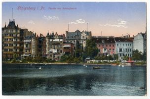 Königsberg (Pr.), Stadtkreis Königsberg Königsberg (Pr.), Partie am Schlossteich XIV Königsberg, Schloßteich