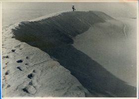 Nidden, Kreis Memel Nidden, Die hohe Düne bei Nidden XIII Nidden, Landschaft - Ostsee - Umgebung